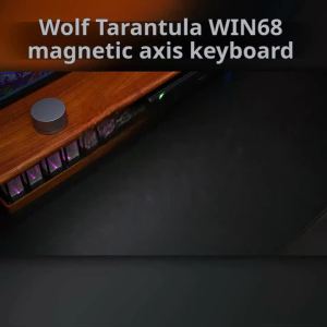 AULA | AULA WIN60 HE Magnetic Switch Keyboard 8K Polling Rate Rapid Trigger RGB Hot Swap Wired Mechanical Gaming Keyboard For PC Gamers
