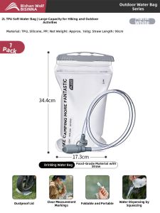 BSWOLF | Lightweight Portable Large Capacity Reinforced Hydration Pack