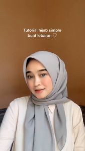 Best Seller Kerudung Paris Premium Segiempat Polos Anti Letoy