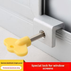 FULAIAN | Child Safety Window Lock Aluminum/Plastic Steel