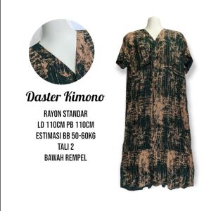 MAZA DRESS DASTER CHIBI KIMONO REMPLE LD110 CM STANDAR V-NECK
