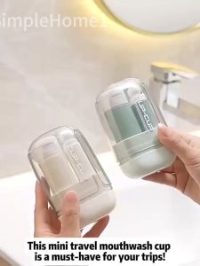 3-in-1 Travel Toiletry Set/Portable Travel Toothbrush Set Durable Toothpaste Storage Box