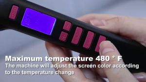 Mac Styler Hair Straightener Hair Iron Flat Iron MC5516 with Temperature Control No Warranty