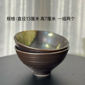 Retro Ceramic Miniature Bowl Lotus Pot Micro Lotus Pot Copper Coin Grass Flower Pot Hydroponic No-Hole Flower Pot