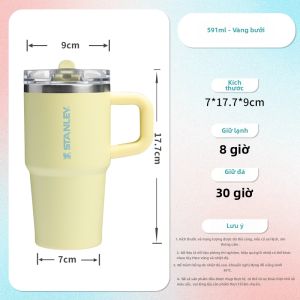 STANLEY | Cốc Hút Dẫn Đưa Mini Chống Rò Rỉ Cách Nhiệt Dùng Tại Nhà Và Ô Tô