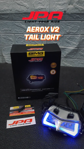 JPA Aerox V2 LED Tail Light LTO Compliant Somke Lens Plug And Play Waterproof