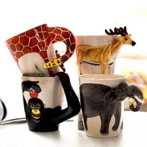3D Animal Ceramic Mug