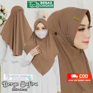 Khimar Jilbab Instan Pet Bergo & Hijab Instan Jersey Premium