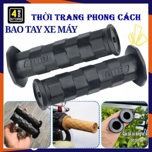 Bao Tay Xe Máy Họa Tiết Caro Chất Liệu Cao Su Siều Bền Bám Tay Chống Trượt - Găng Tay Xe Máy Dày Dặn Bền Đẹp Tiện Dụng