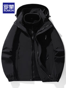 Lomond Outdoor Mens And Womens Three-in-One Windproof Spring Autumn Winter Jacket Mountain Climbing Suit Fashionable City Style