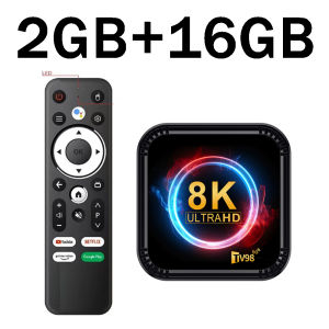TV98 RK3528 Smart TV Box Android 13 4G 5G Dual WiFi BT5.0 8K 4K HD Media Player Set Top Box 4GB 64GB Voice remote TV box