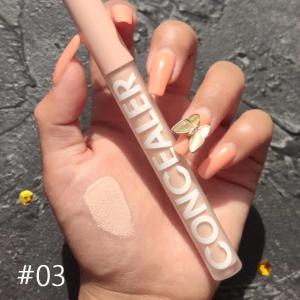 Portable Liquid Concealer Even Skin Tone Moisturizing Oil Control Concealer Invisible Pores Dark Circles Face Makeup Travel Tool