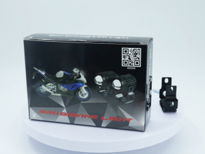 Funtimes Pair Motorcycle Spotlight Fan Cool Super Bright White/Yellow Driving Light V2 For Motorcycle Universal