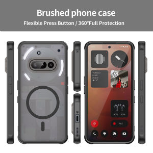 Applicable to Nothing phone 3A mobile phone case magnetic suction skin feeling four corners anti-drop matte phone 3APro h260709