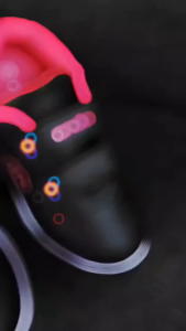 Ando Rabbit love minicorn elina sepatu karakter anak tk sneakers kekinian velcro anak-anak terbaru 29-32