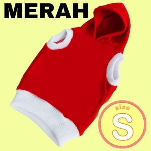 BAJU HOODIE KUPLUK LENGAN PENDEK KUCING ANJING - PICT#4