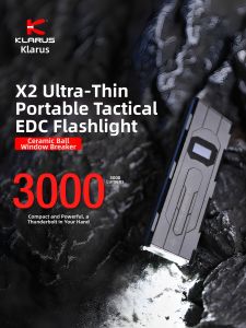 Klarus | Compact EDC Tactical High Brightness Flashlight