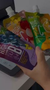 [MUA 6 GÓI TẶNG 1 GÓI] Túi Nước Ép Trái Cây Thạch Jelly Gumi Gumi Vitamin Chọn Vị Nguyên Chất 150g Giúp Giảm Cân Thái Lan