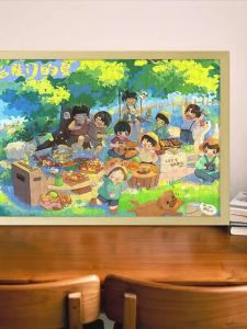 Q Version Ten Qintian Wooden Puzzle Farming Bar Youth Peripheral Support Creative Fun Send Friends Girlfriend Gifts