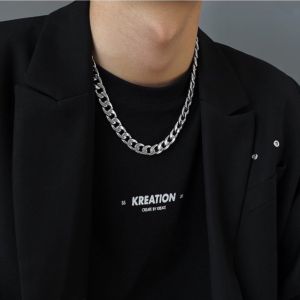 Dây Chuyền Vòng Cổ Nam Nữ Cuban Basic Chuỗi Trơn Bản - Vòng cổ Chuỗi Trơn BeCo Charm