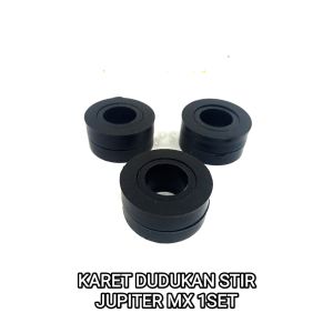 KARET DUDUKAN STIR JUPITER MX (Harga per set isi 3 atas-bawah) - Karet Ganjal Stang Setir JUPITER MX