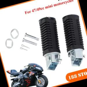 New Hot Seller Foot Pegs 1 Pair 47cc 49cc Mini Moto Pocket Bike Minimoto Footrests