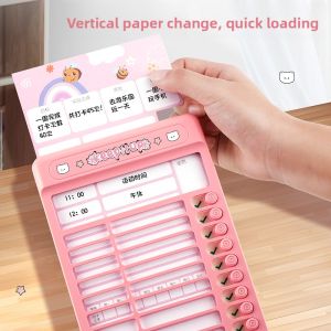 DLIOG | Self-discipline Daily Learning Planner for Children High Aesthetics Habit Formation Reminder Board