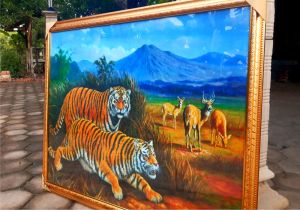 Hiasan Dinding Harimau