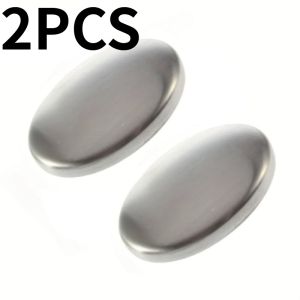 Stainless Steel Deodorant Soap Washroom Kitchen Garlic & Fish Deodorising Hand Washing Soap Deodorizing Eliminating Odor Tools