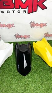 Win Spakbor Depan Aerox 155 A B Old Dan Connected Slebor Hitam Kuning Putih Slebor