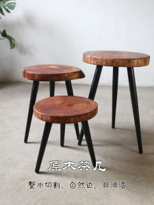 โต๊ะกาแฟขนาดเล็ก เรือนจำ ขนาดเล็ก ดีไซน์สร้างสรรค์ ไม้ไผ่แท้ บ้านพักชั้นเดียว บันไดหน้าต่าง ชานชาลา