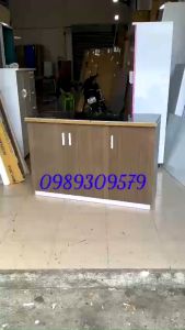 TỦ BẾP NHỰA ĐÀI LOAN 3 CÁNH MÀU NÂU GIÁ RẺ TẠI XƯỞNG HCM