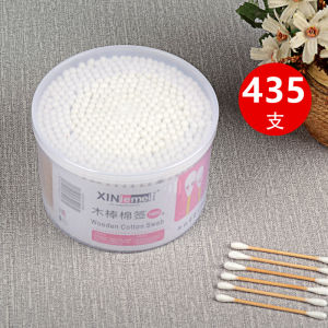 Bông Cotton Dùng Một Lần Hai Đầu Bambu Cotton Swabs Làm Sạch Da Trước Khi Trang Điểm Dụng Cụ Vệ Sinh Cá Nhân Dùng Một Lần