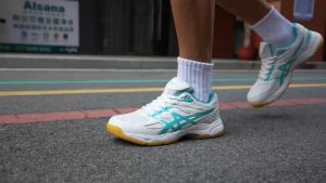 New Badminton Shoes For Men And Women Anti Slip Volleyball Shoes Men Quality Tennis Sneakers Male Tennis Footwears Breathable Ultra-light Mens and Womens Sports Shoes Durable Wear-resistant Comfortable Non-slip And Breathable 36-45