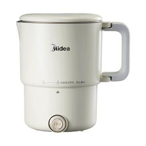 [China Plug Without Adapter] Midea | Portable Collapsible Thermostatic Electric Kettle 316L