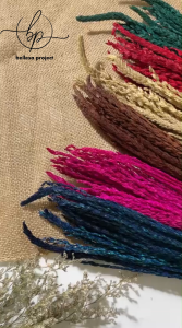 5 PCS BUNGA JAGUNG KERING BAHAN HIASAN RUSTIC DF11