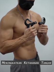 Handgrip Digital Count Sport Hand 5 - 60kg / Alat Olahraga Tangan Counter Hitung Otomatis Gym Fitnes