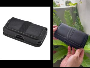 Phone Holster for Samsung Galaxy A12/A52/A53/A71/A73/ A03s A04s/ Note 20 Ultra Note 8 9/ S22 Plus S23+/14 Plus 11 Pro Max Leather Belt Clip Cell Phone Holster Pouch with ID Card Belt Holder