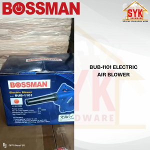 SYK Bossman BUB1101 Electric Air Blower Leaf Blower Dust Blower Mesin Penghembus Udara Daun Blower Angin