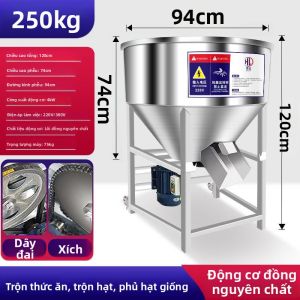Máy Trộn Cho Thức Ăn Inox 304