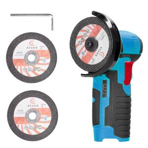 12V 19500RPM Cordless Angle Grinder Mini Rechargeable Multi-Function Tool for Diamond Cutting Polishing Grinding 2026 New