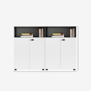 Multi-purpose Wooden Filing Cabinet With Password Lock