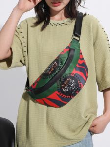 This Year Best Selling Hutou Oxford Cloth Chest Bag Womens Portable Large Capacity Small Crossbody Shoulder Bag Stylish Dumpling Small Bag