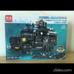 Bộ Đồ Chơi Lắp Ráp Robot Biến Hình Quân Sự - Robot Chiến Binh Xe Thiết Giáp Trực Thăng Tàu Chiến