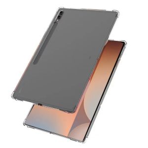 Ốp Silicon TPU HD Cho Samsung Galaxy Tab S10 FE Plus 13.1 S10Ultra Trong Suốt Mềm Chống Sốc Vỏ Bảo Vệ Thời Trang Funda