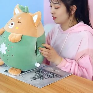 Boneka Bantal Selimut  Balmut Penghangat Tangan Balmut Boneka Bahan Flannel Lembut