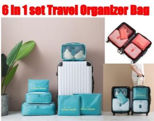 6pcs/6 in 1 set Travel Organizer Bag (SG Stocks)