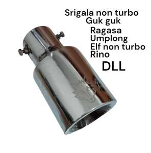 Knalpot srigala truk non turbo ragasa umplung rino maruti elf travel DLL