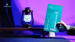 HOLDER LOG ON STAND LIVE BROADCAST LO-CRH69 HEIGHT ADJUSTMENT METAL