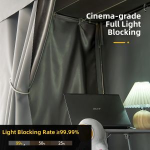 Thickened Sun Blocking Dormitory Bed Curtain